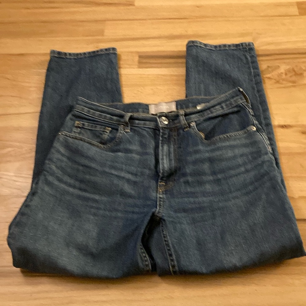 Everlane Dark Blue Straight Leg Jeans
